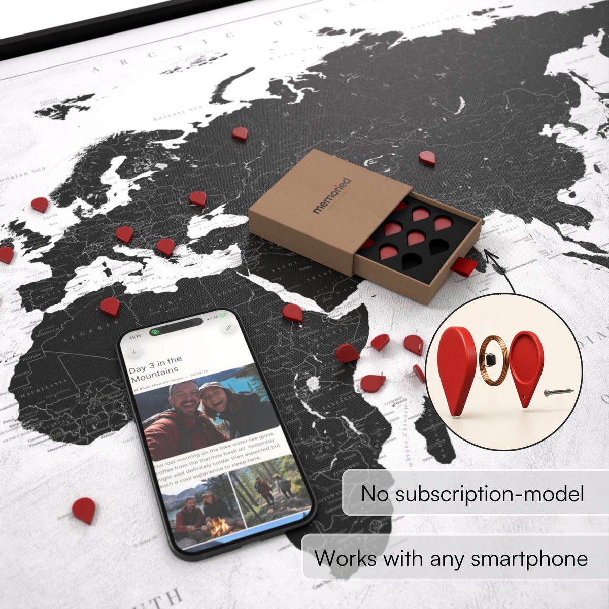 Smart World Map Bundle - Black