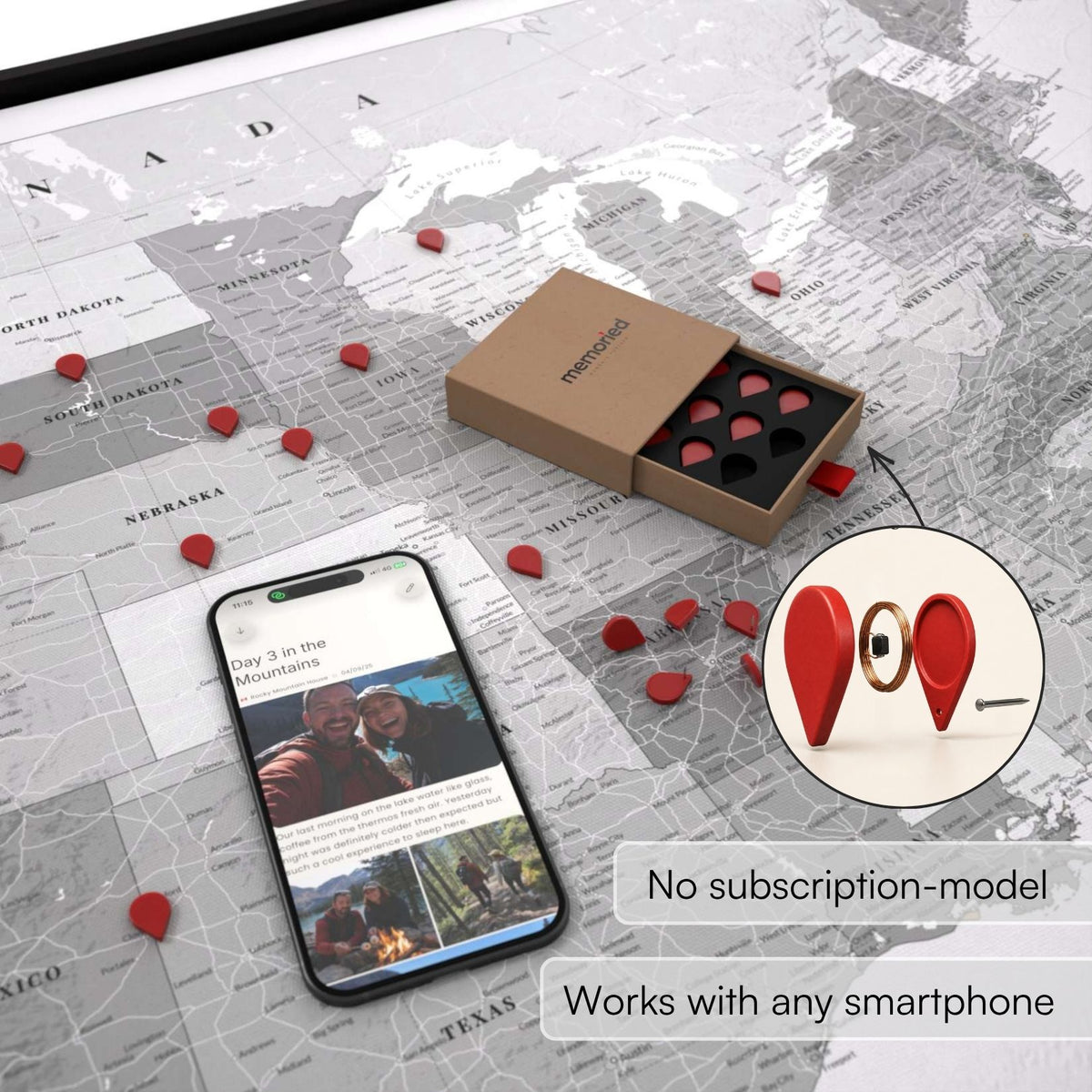 Smart USA Map Bundle - White