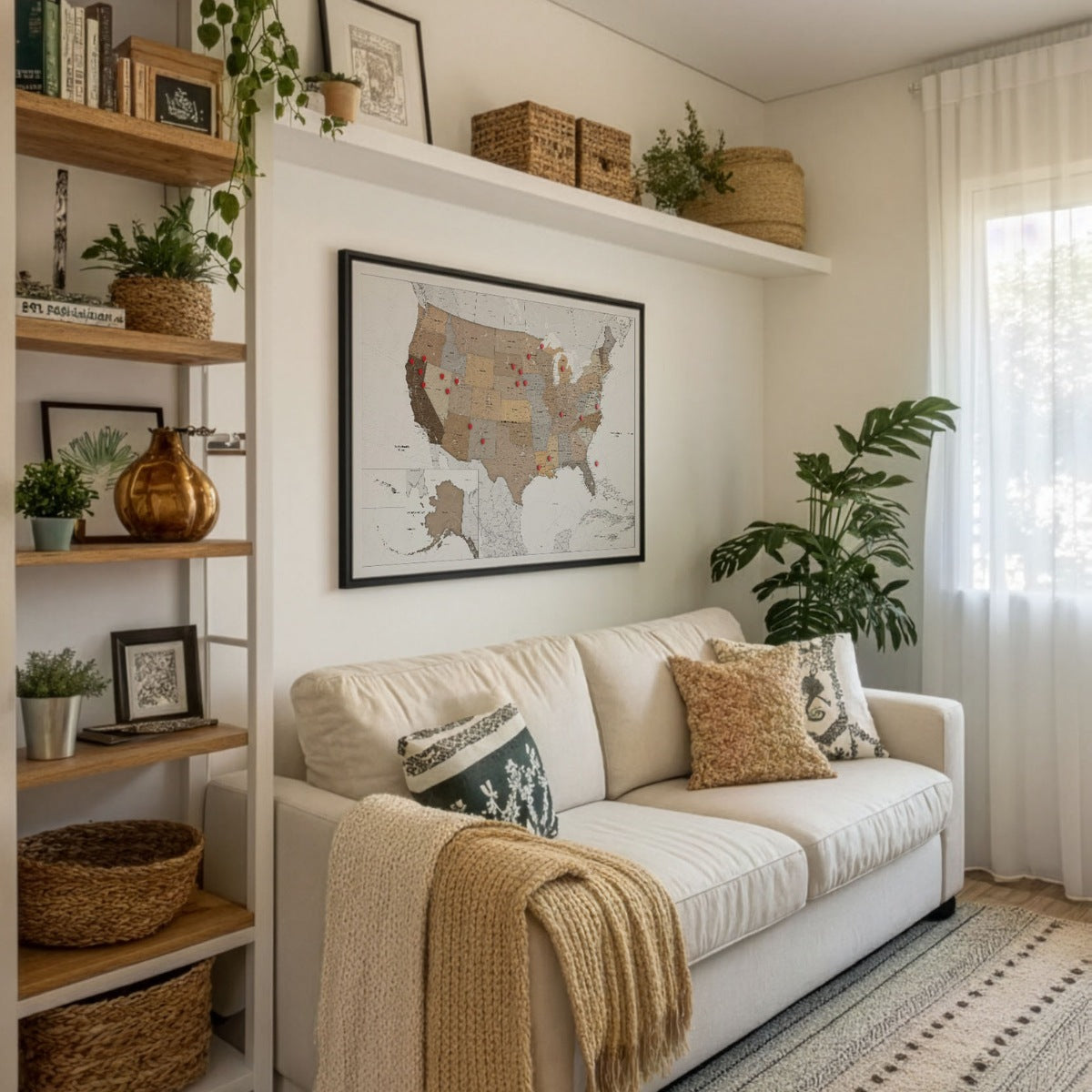 Smart Pin USA Map - Safari