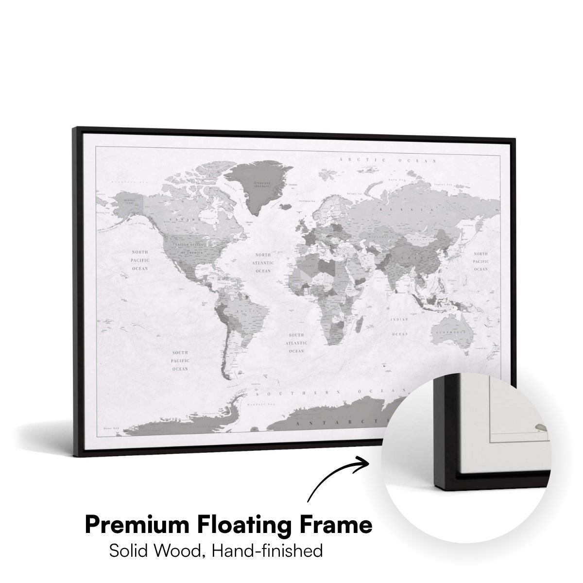 Smart World Map Bundle - White