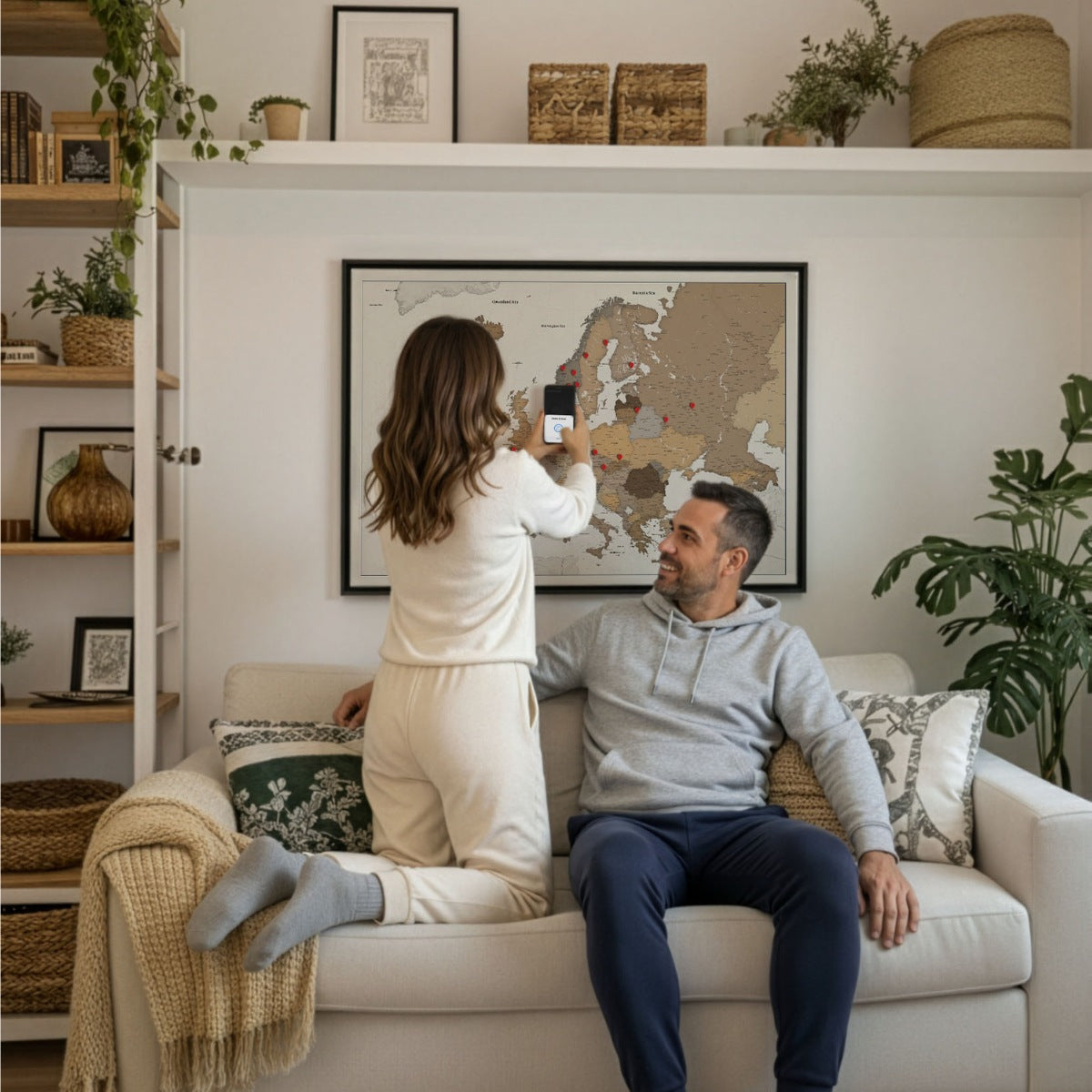 Smart Pin Europa-Karte - Safari