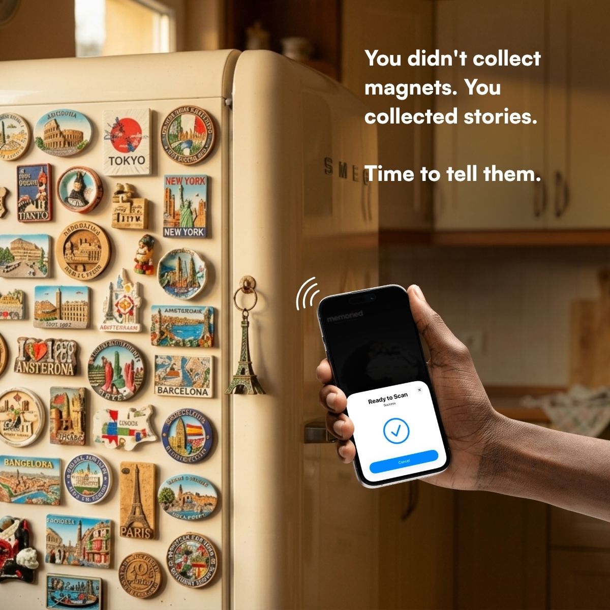 Souvenir Memory NFC Stickers
