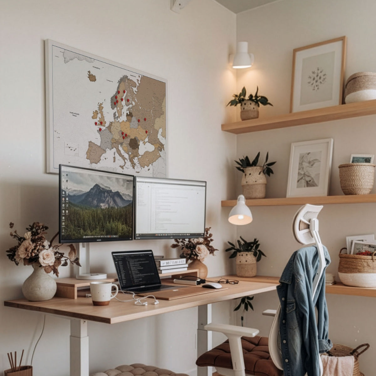 Smart Pin Europa-Karte - Safari