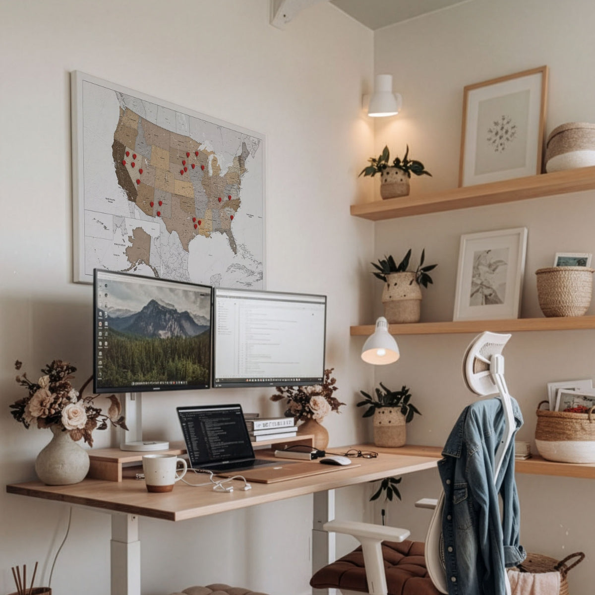 Smart Pin USA Map - Safari