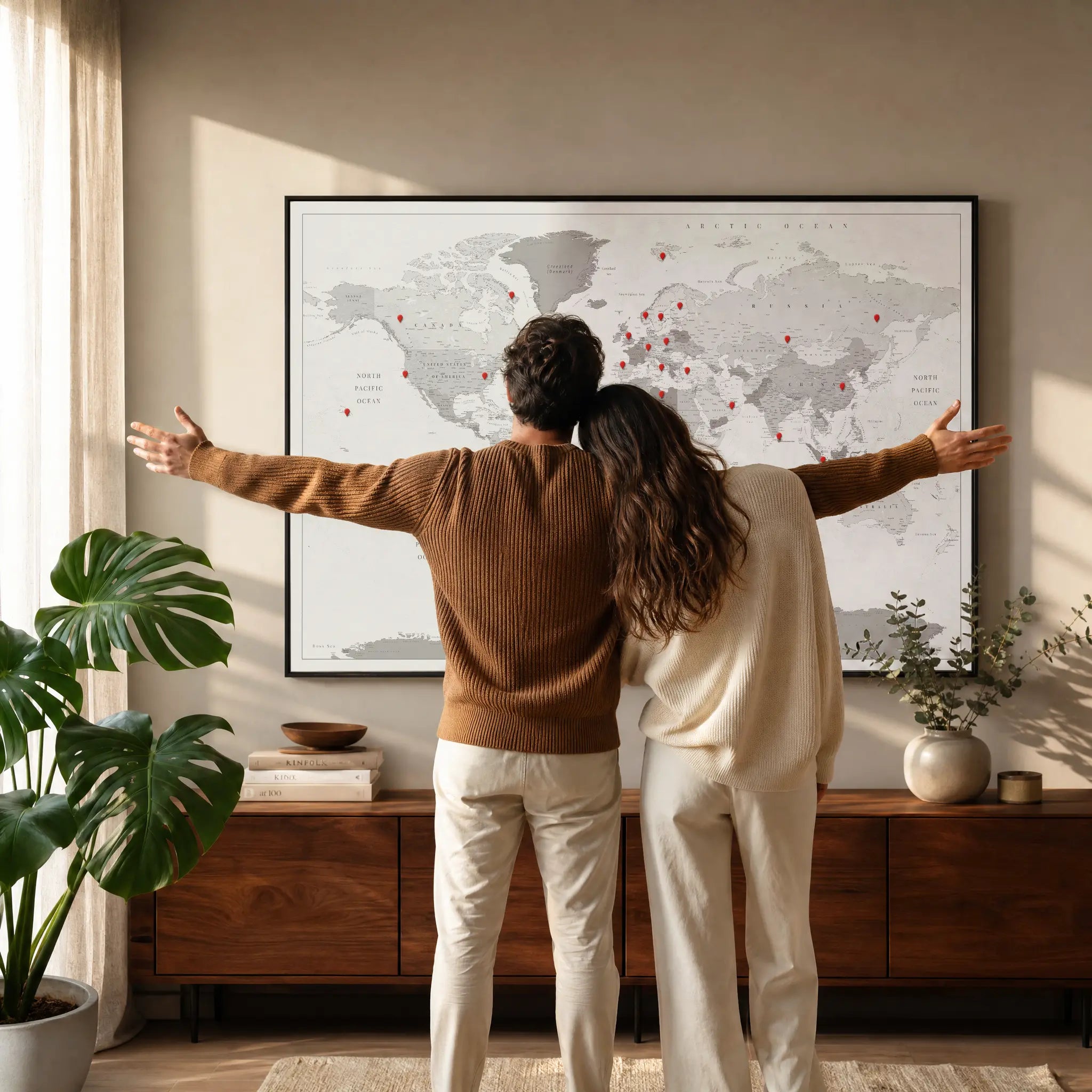 Smart World Map Bundle - White