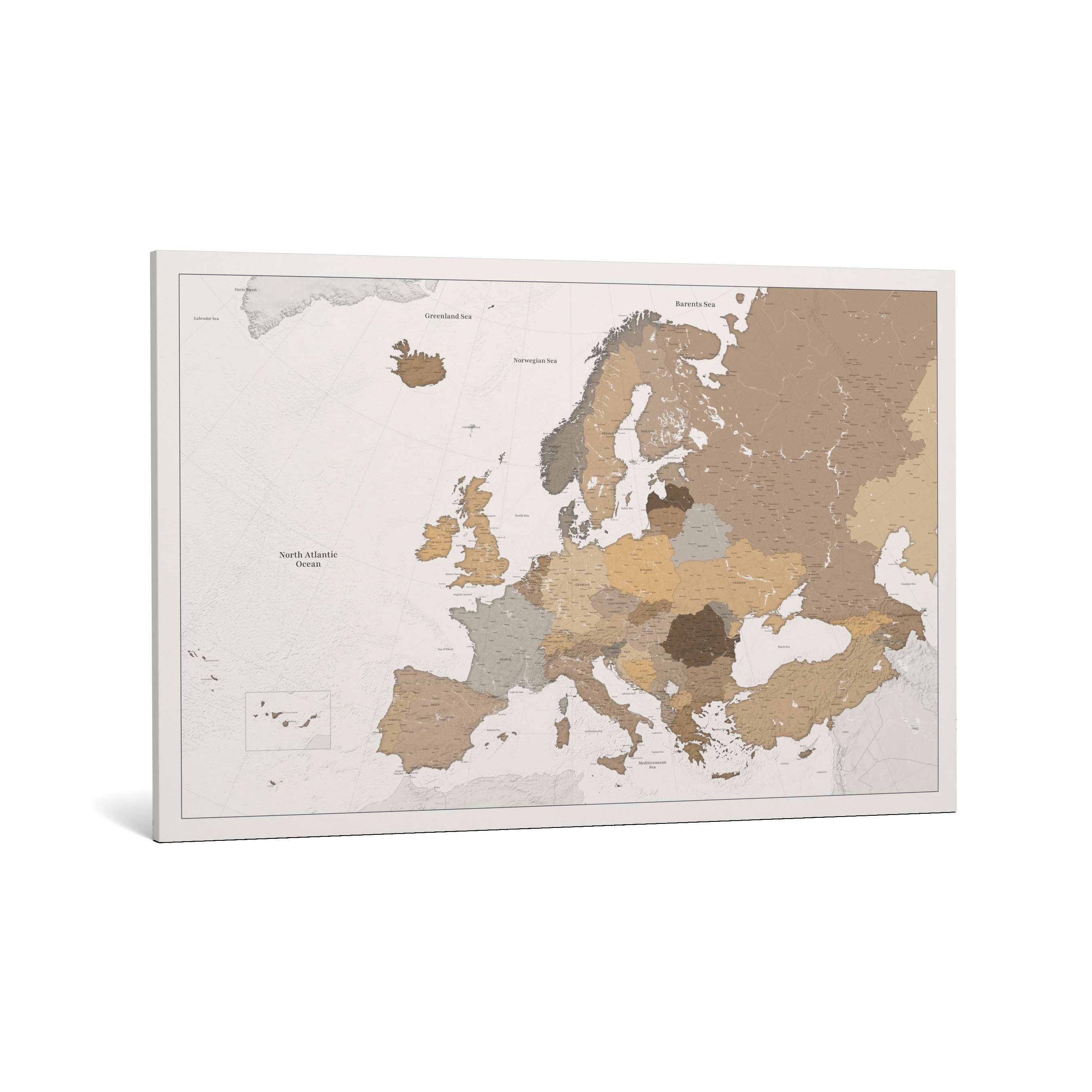 Smart Pin Europe Map - Safari