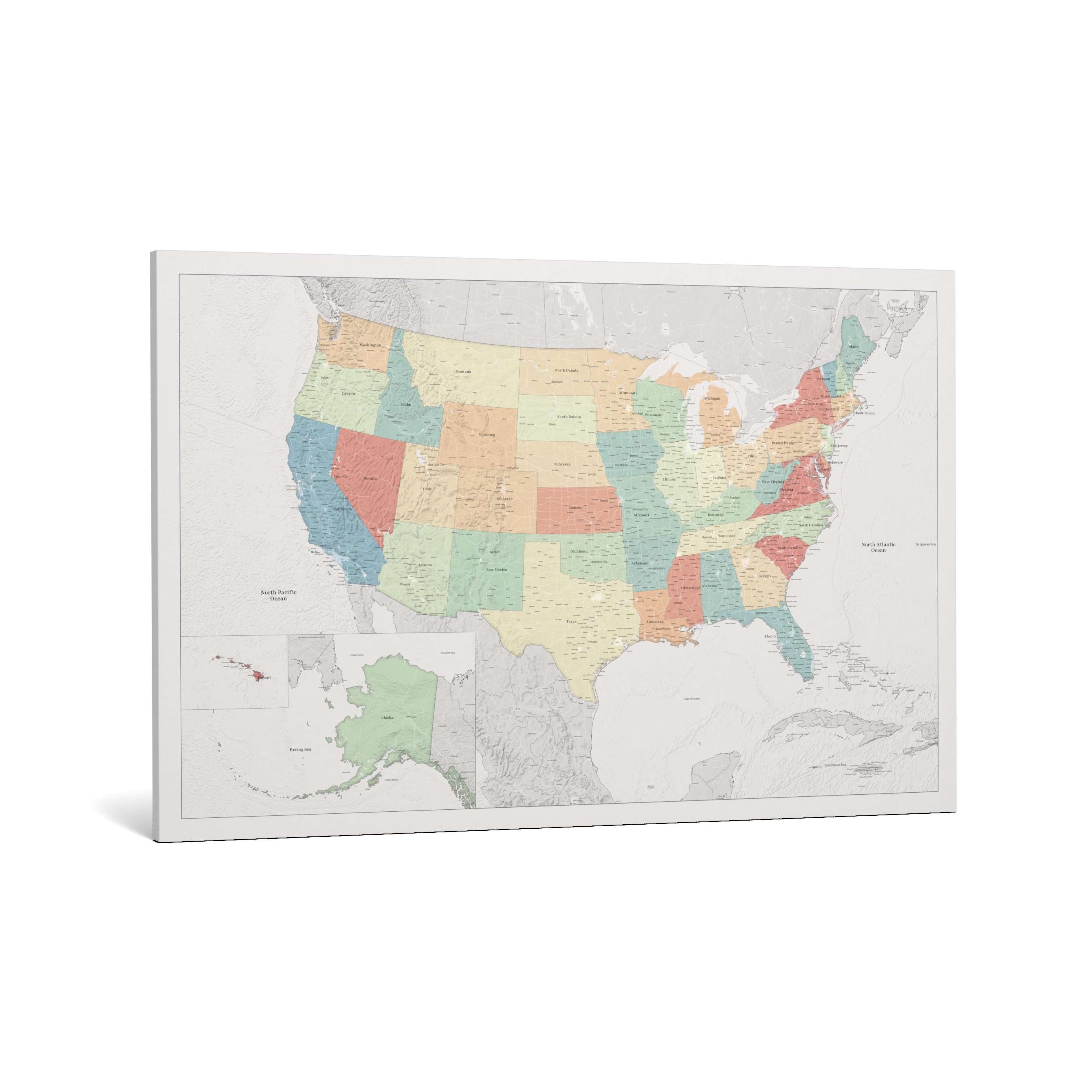 Smart Pin USA Map - Color
