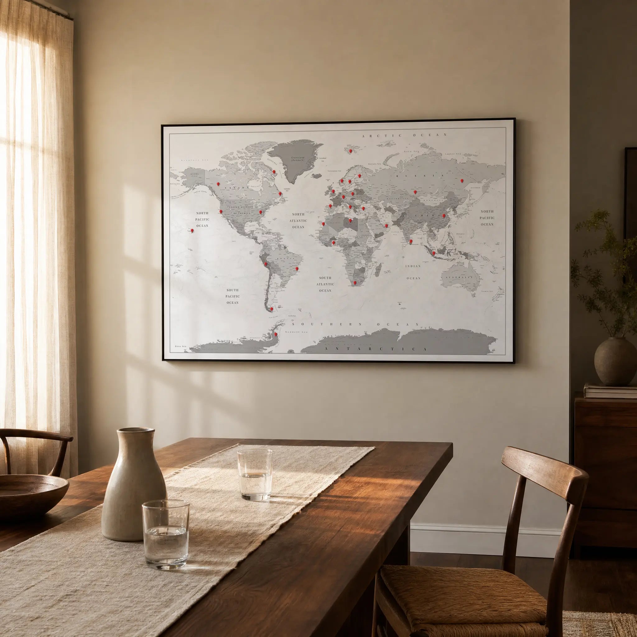 Smart World Map Bundle - White