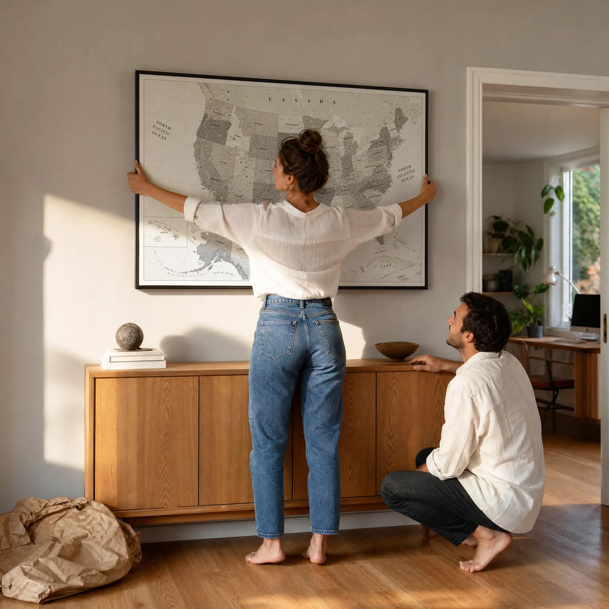 Smart USA Map Bundle - White