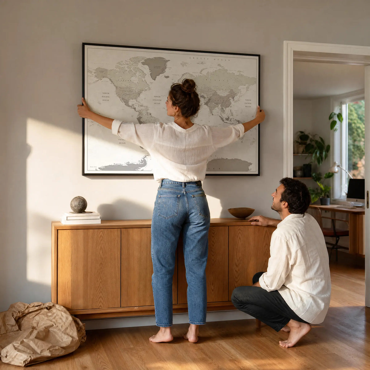 Smart World Map Bundle - White