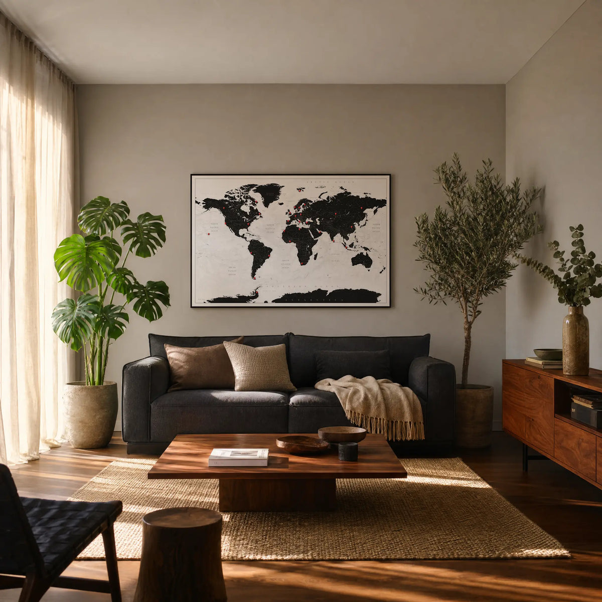 Smart World Map Bundle - Black
