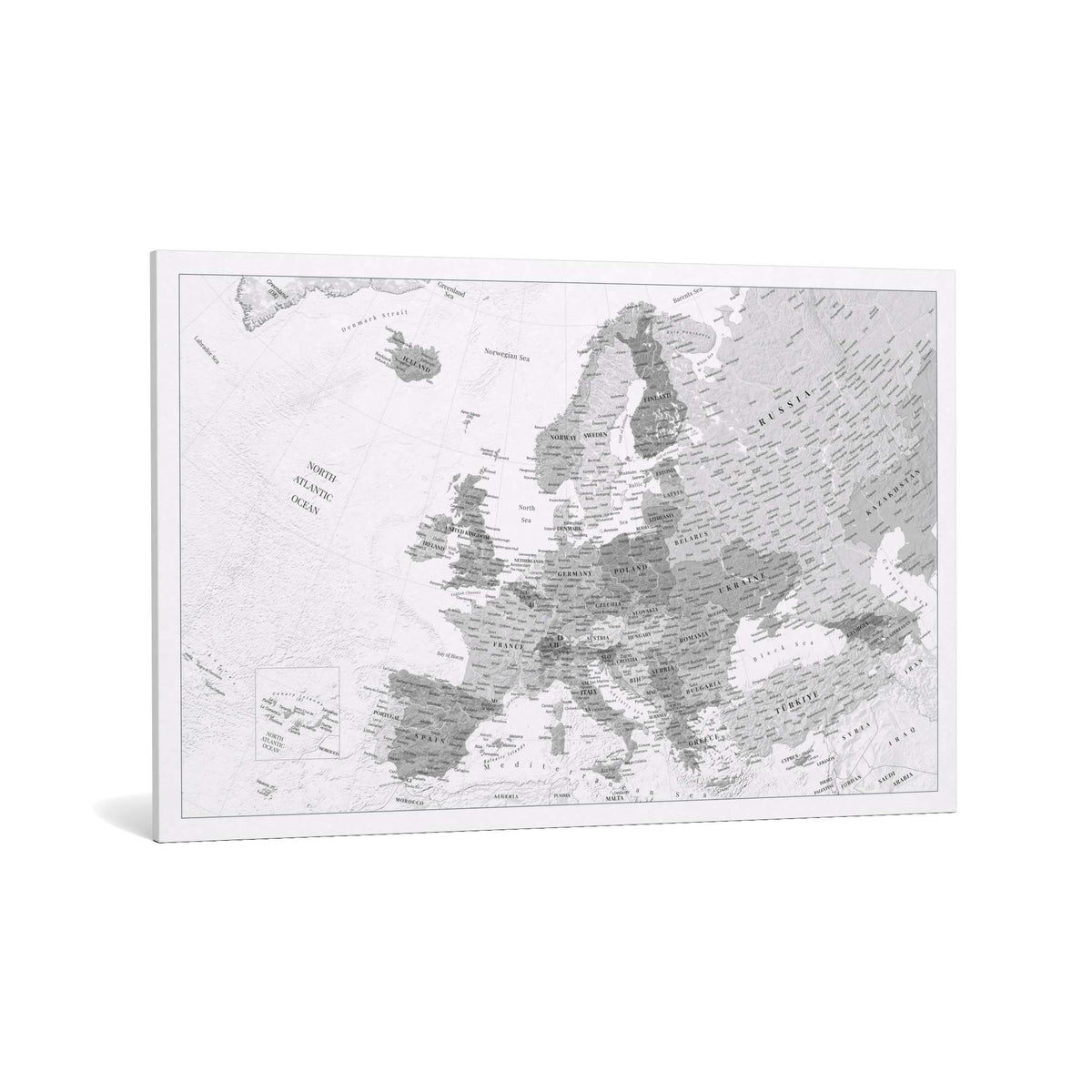 Smart Europe Map Bundle - White
