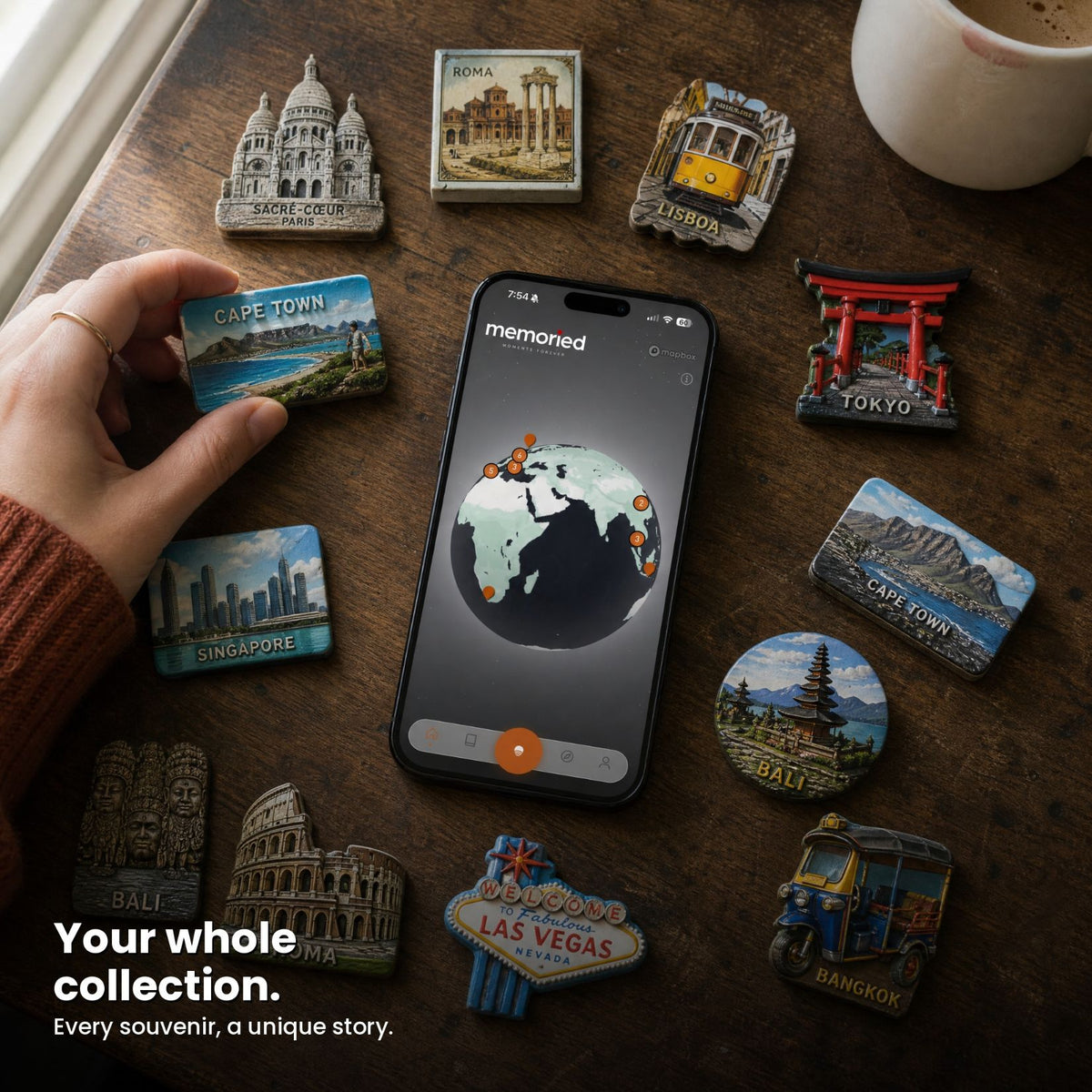 Souvenir Memory NFC Stickers