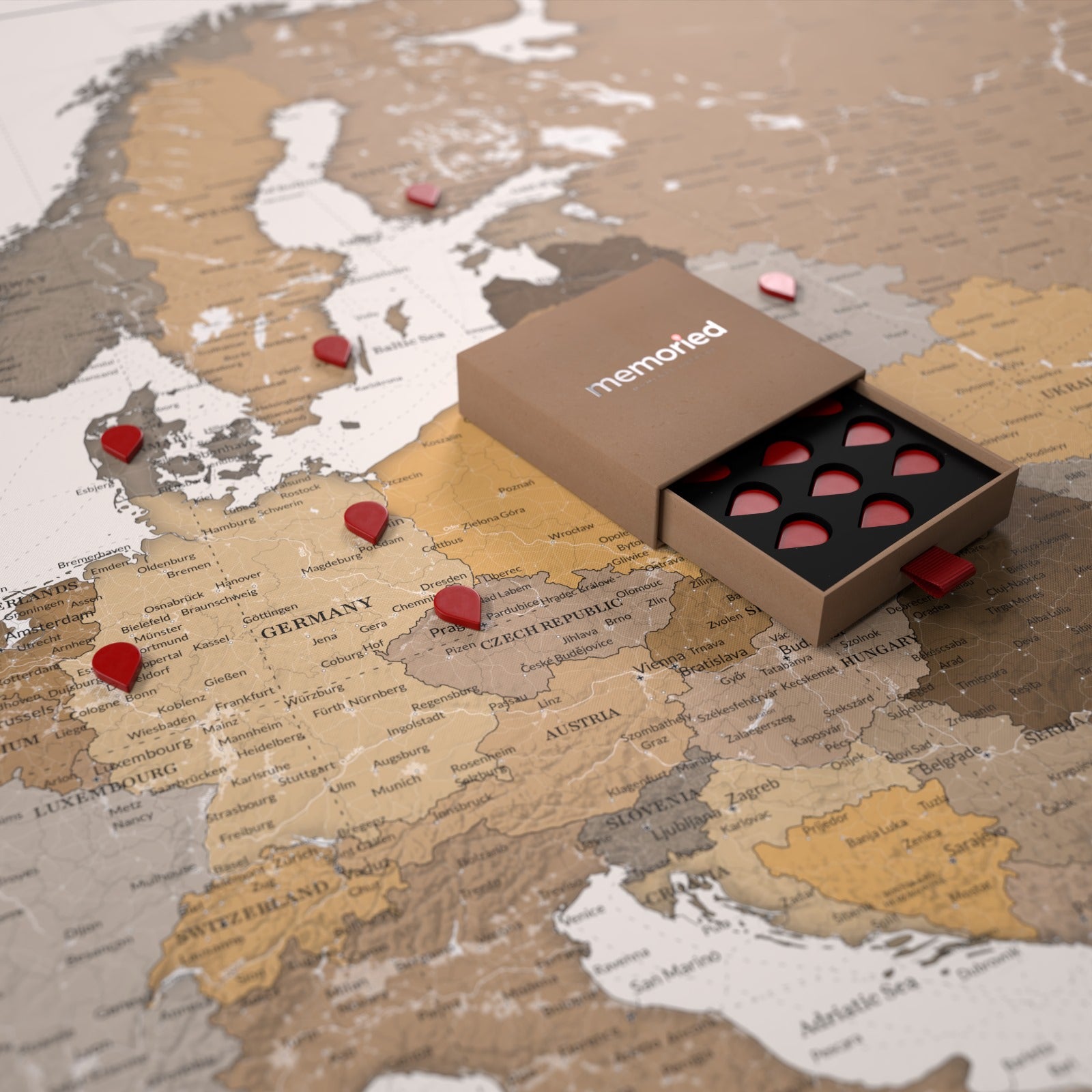 Interaktive Memory Pins (10x)