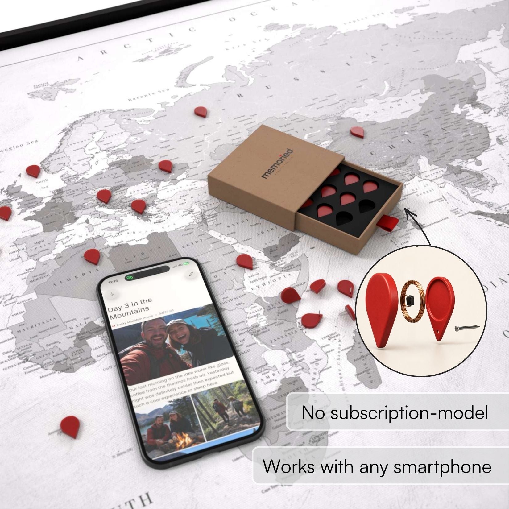 Smart World Map Bundle - White