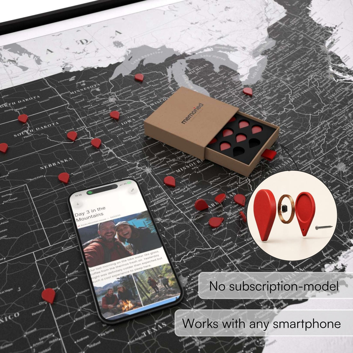 Smart USA Map Bundle - Black