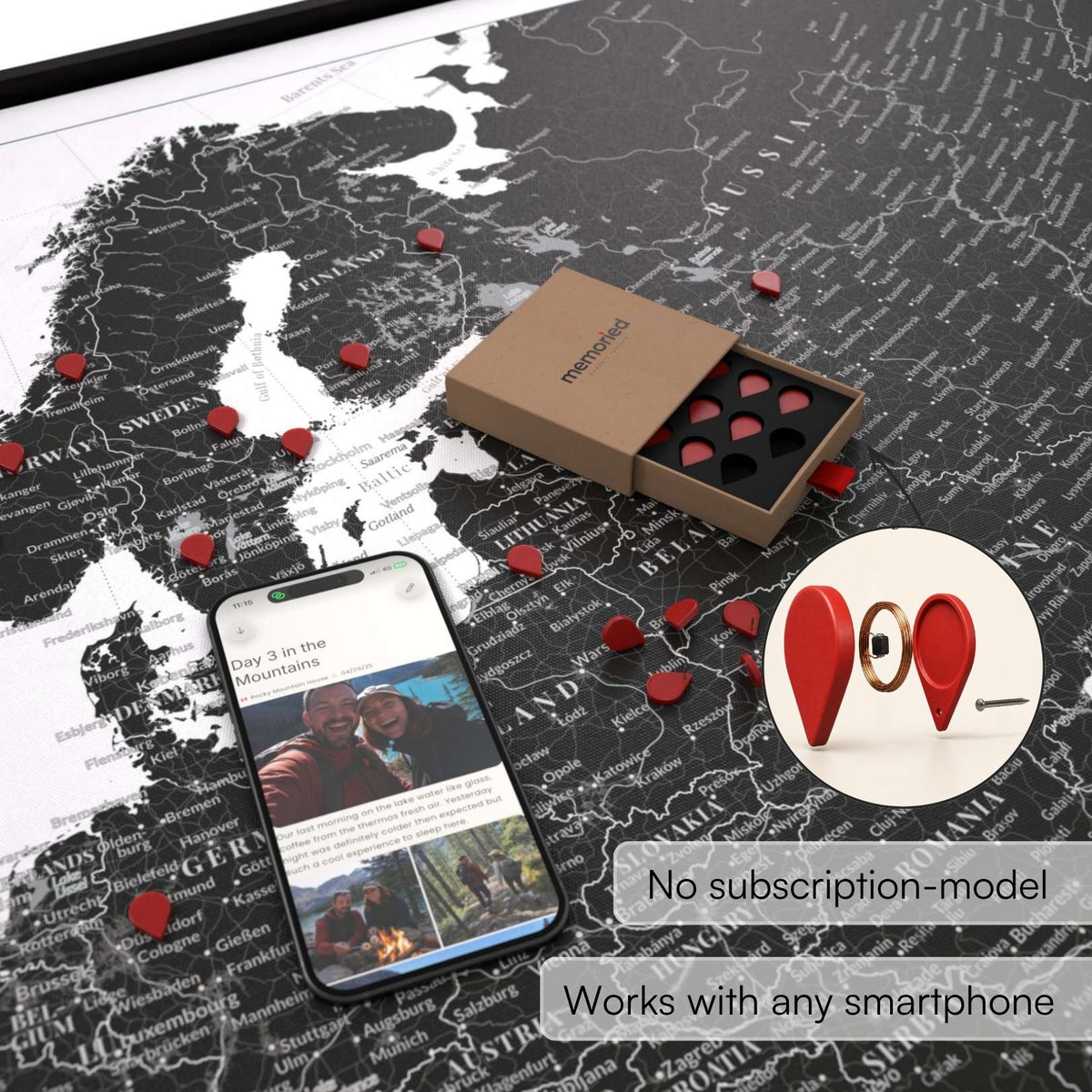 Smart Europe Map Bundle - Black
