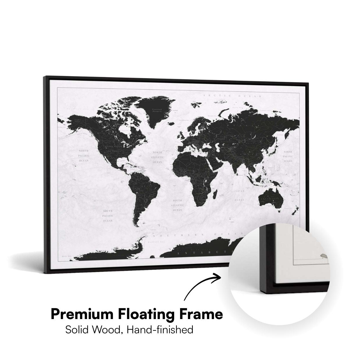 Smart World Map Bundle - Black