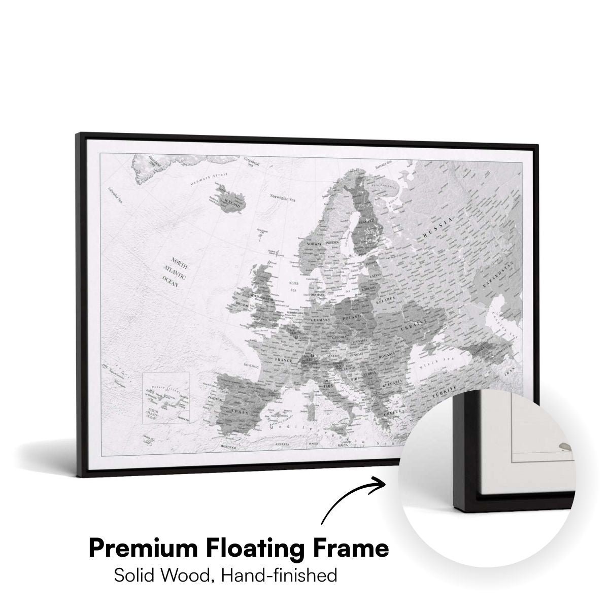 Smart Europe Map Bundle - White
