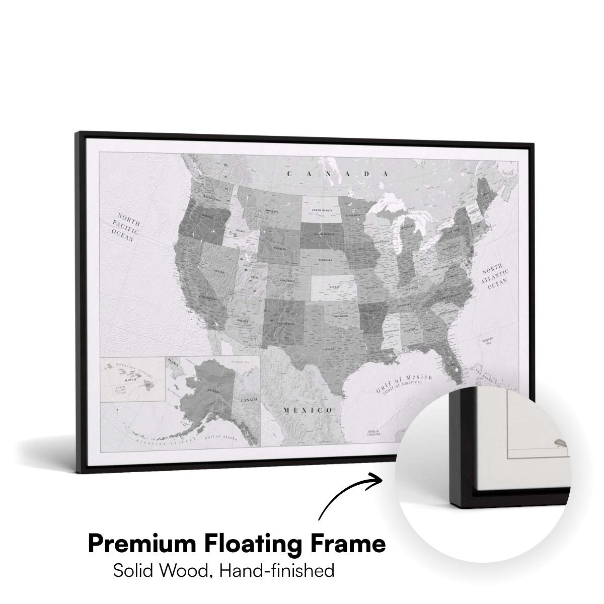 Smart USA Map Bundle - White