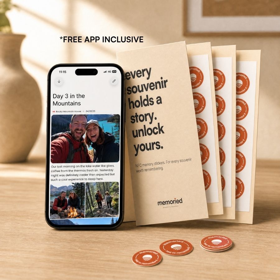 Souvenir Memory NFC Stickers