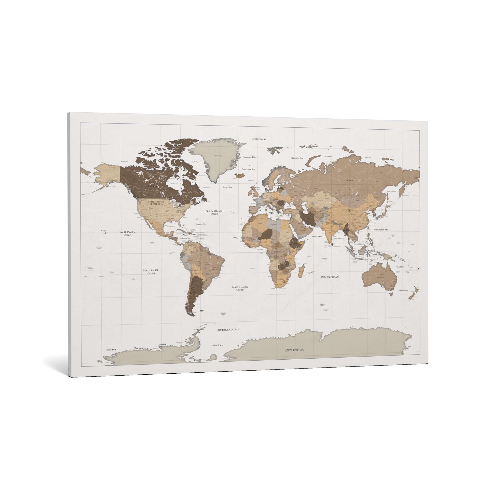 Smart World Map Bundle- Safari - Large / Yes
