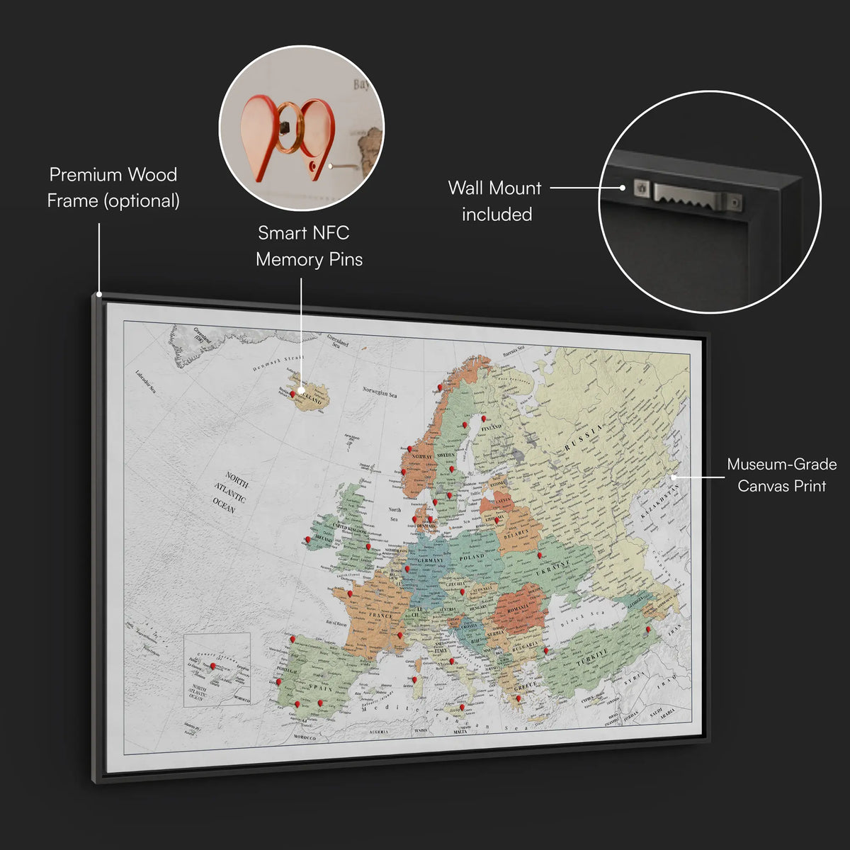 Smart Europe Map Bundle - Color