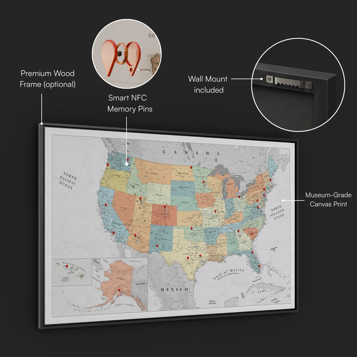 Smart USA Map Bundle - Color