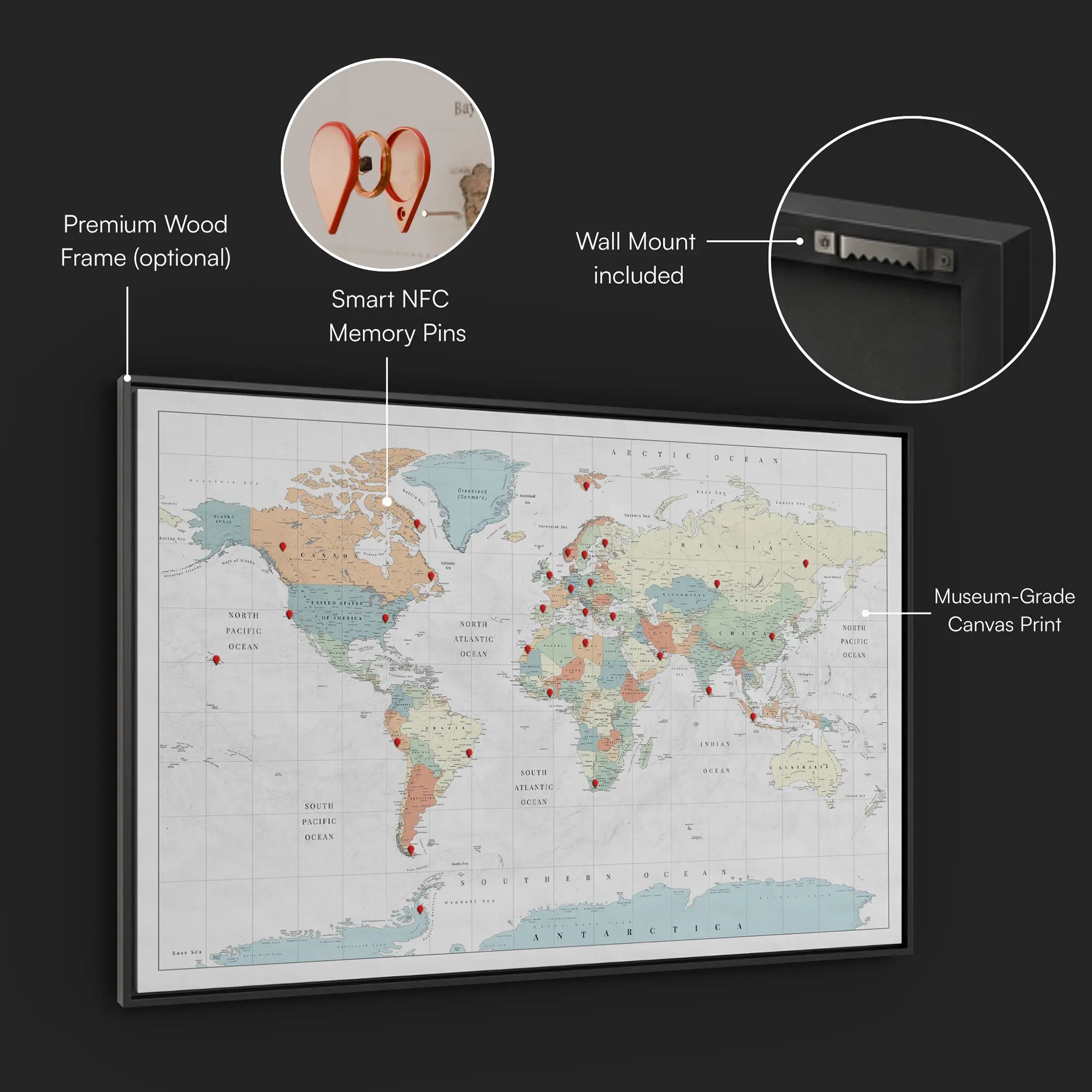 Smart World Map Bundle - Color