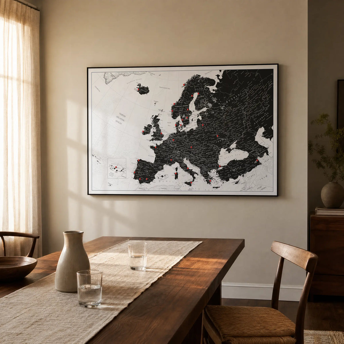 Smart Europe Map Bundle - Black