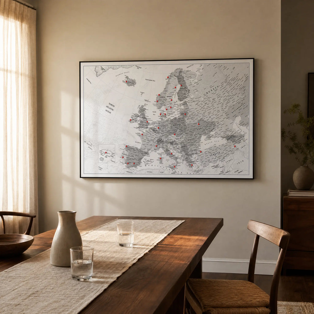 Smart Europe Map Bundle - White