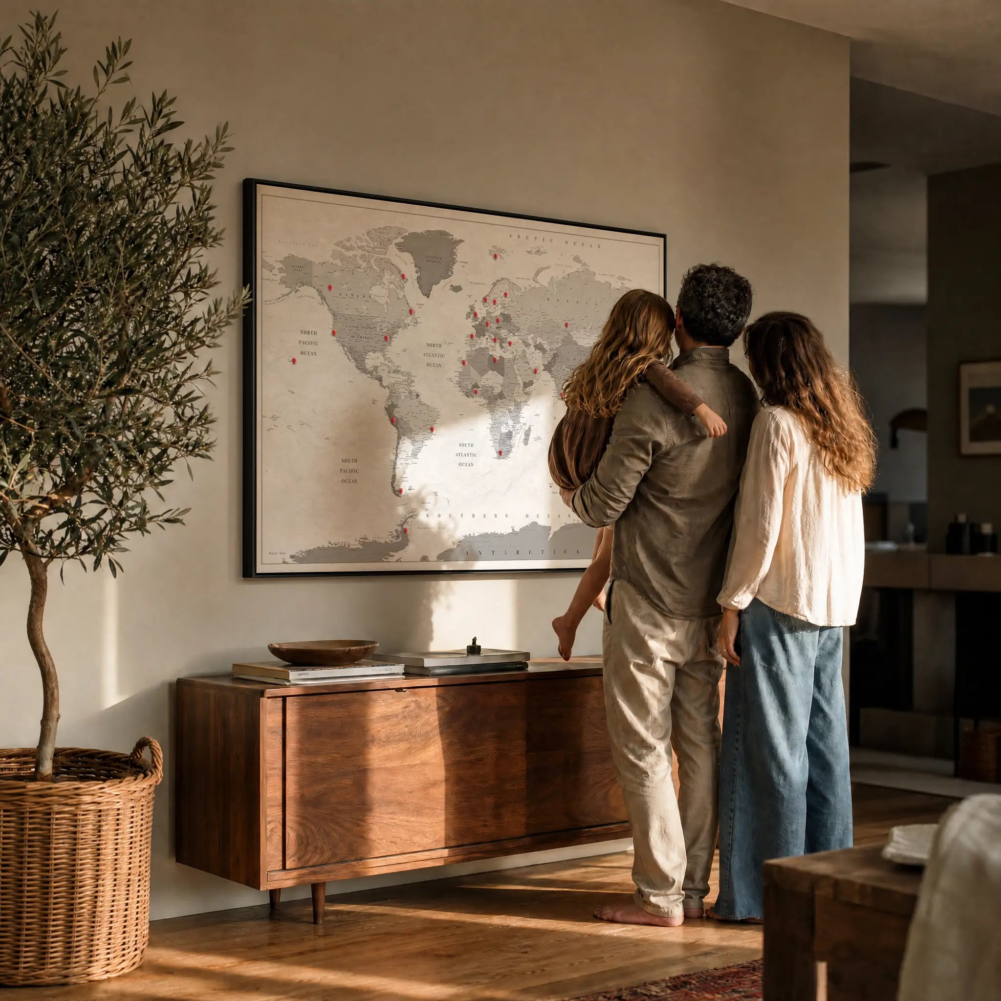Smart World Map Bundle - White