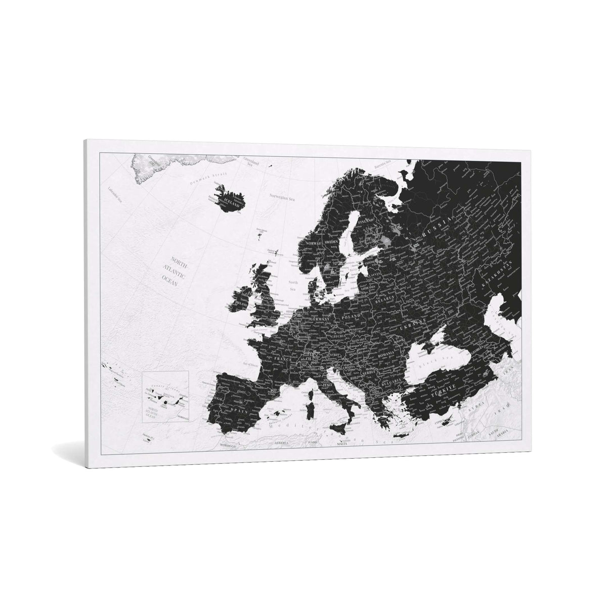 Smart Europe Map Bundle - Black