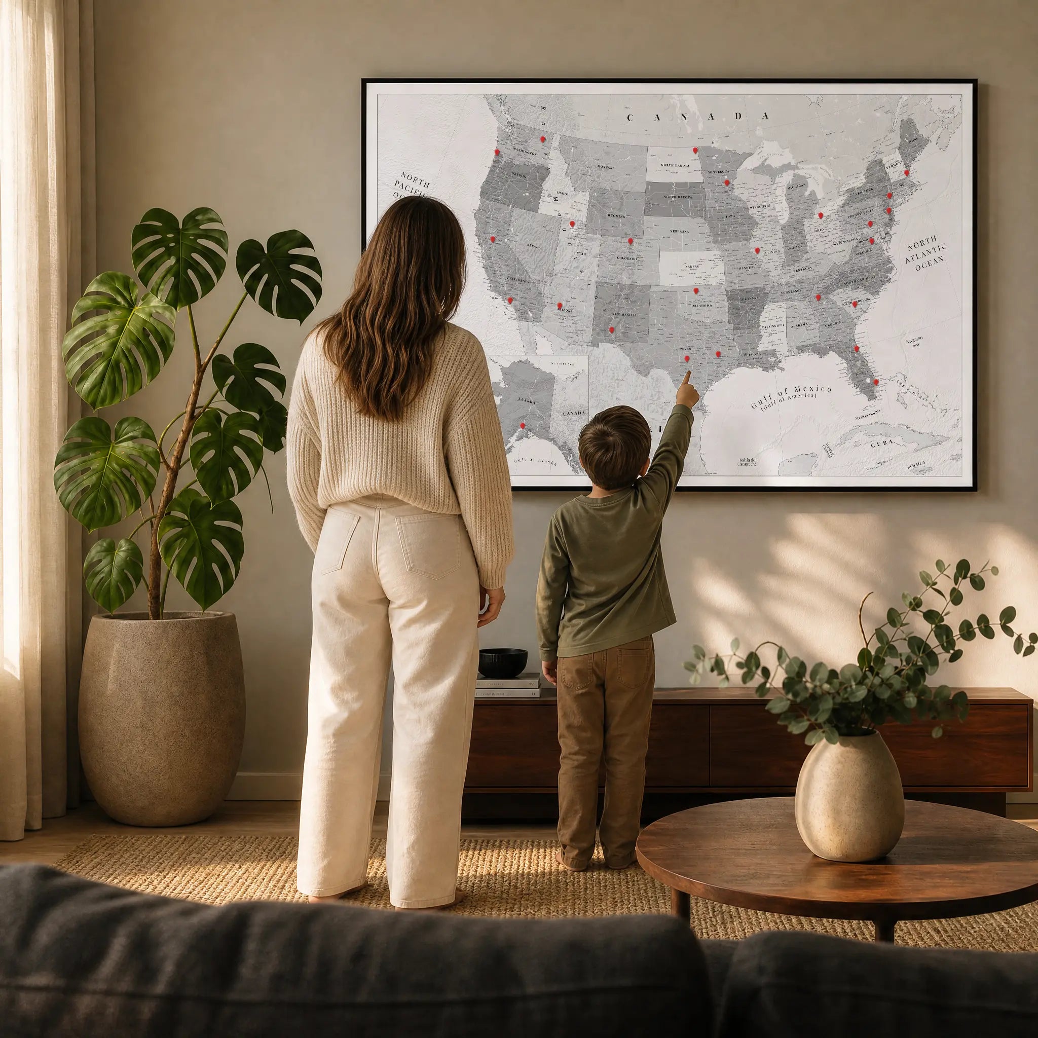 Smart USA Map Bundle - White