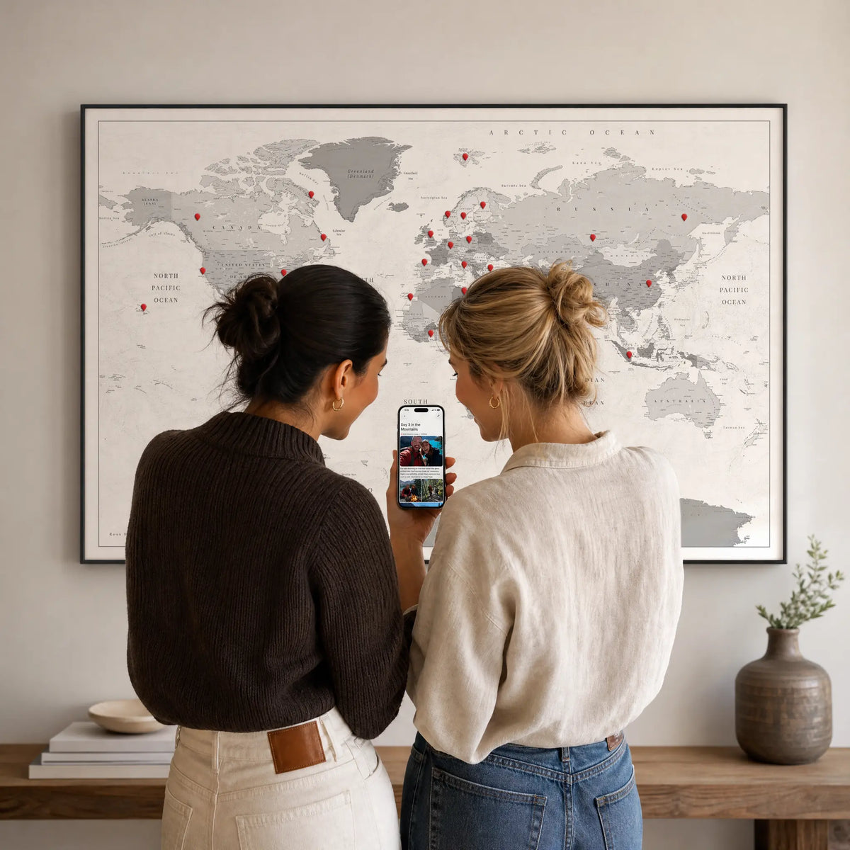 Smart World Map Bundle - White