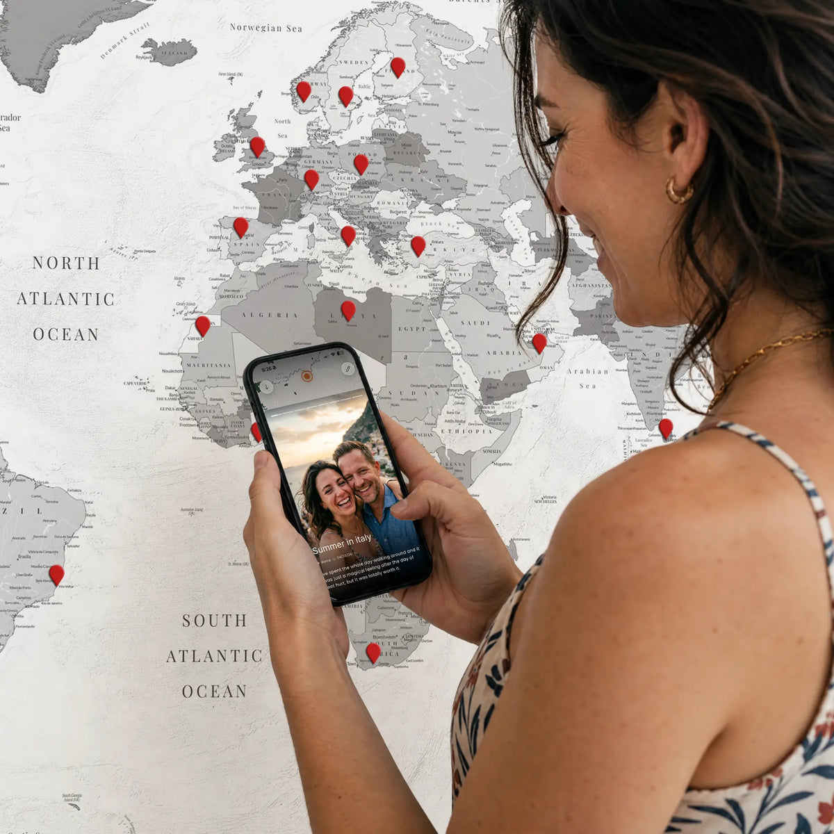 Smart World Map Bundle - White
