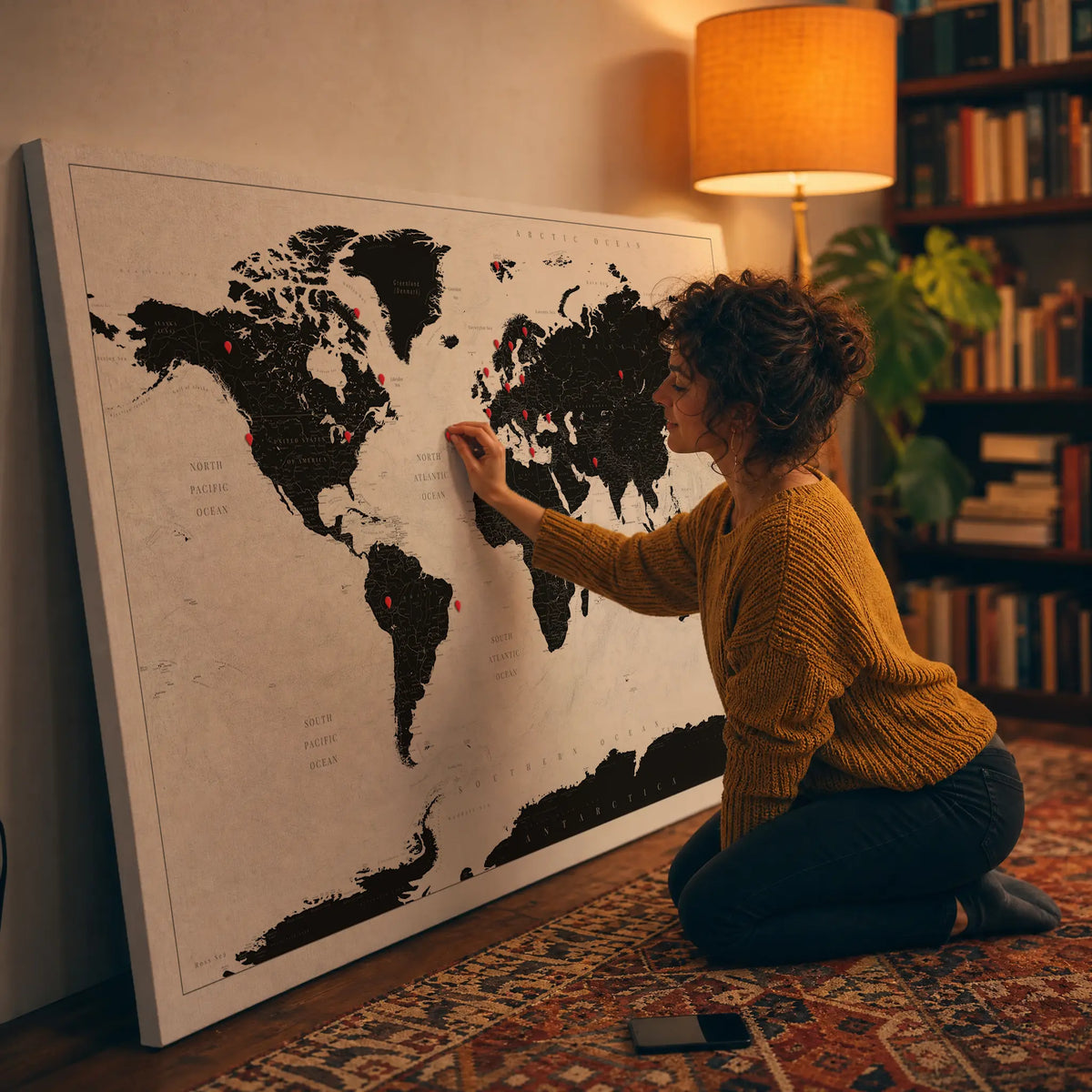 Smart World Map Bundle - Black
